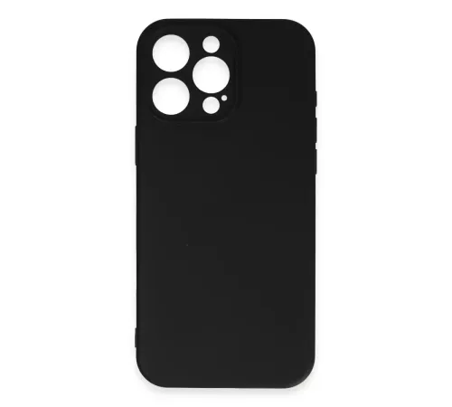 Apple iPhone 16 Pro Kılıf First Silikon - Siyah