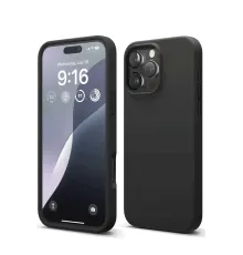 Apple iPhone 16 Pro Kılıf First Silikon - Siyah