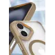 Apple iPhone 16 Kılıf Enka Magsafe Silikon Kılıf - Şeffaf