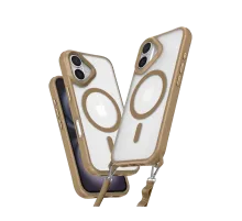 Apple iPhone 16 Plus Kılıf Enka Magsafe Silikon Kılıf - Desert