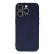 Apple iPhone 16 Pro Kılıf First Silikon - Lacivert