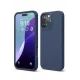 Apple iPhone 16 Pro Kılıf First Silikon - Lacivert