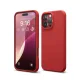 Apple iPhone 16 Pro Kılıf First Silikon - Kırmızı
