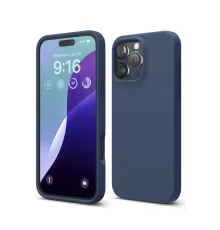 Apple iPhone 16 Pro Max Kılıf First Silikon - Lacivert