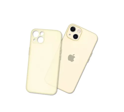 Apple iPhone 14 Plus Kılıf Puma Silikon - Gold