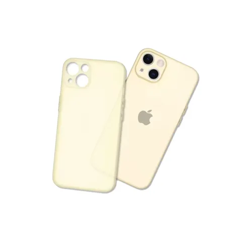 Apple iPhone 14 Plus Kılıf Puma Silikon - Gold