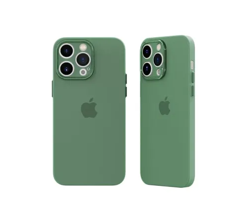Apple iPhone 14 Pro Kılıf Puma Silikon - Yeşil