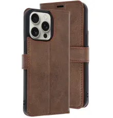 Apple iPhone 15 Pro Max Kılıf Trend S Plus Kapaklı Kılıf - Taba