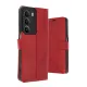 Realme C75 4G Trend S Plus Kapaklı Kılıf - Kırmızı