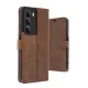 Realme C75 4G Trend S Plus Kapaklı Kılıf - Taba
