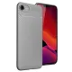 Apple iPhone 16E Kılıf Auto Focus Karbon Kapak - Gri