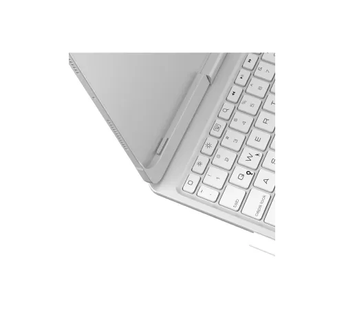 Apple iPad Pro 11 (2024) F11 ATS Kılıf Magic Dönen Klavyeli Tablet Kılıf - Gümüş