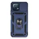Xiaomi Mİ 11 Lite Kılıf Pars Lens Yüzüklü Silikon - Lacivert