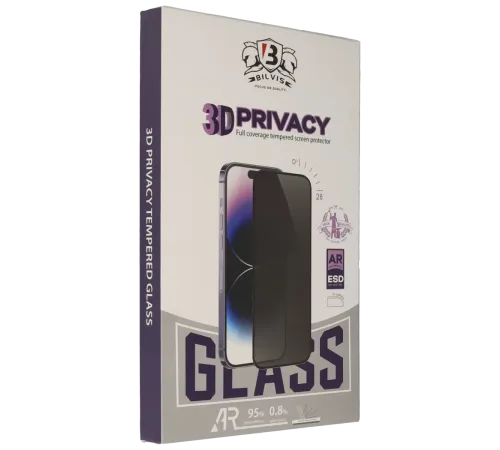 Samsung Galaxy S25 Edge Bilvis 3D Hayalet Cam Ekran Koruyucu