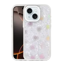 Apple iPhone 14 Lumi Desenli Kapak - Beyaz