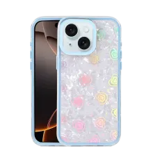 Apple iPhone 14 Lumi Desenli Kapak - Mavi
