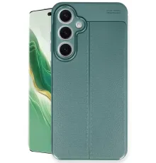 Samsung Galaxy S24 FE Kılıf Auto Focus Kapak - Koyu Yeşil