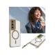 Samsung Galaxy S25 Plus Kılıf Enka Magsafe Silikon Kılıf - Desert