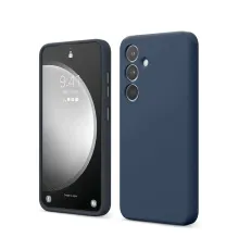 Samsung Galaxy S24 FE Kılıf First Silikon - Lacivert