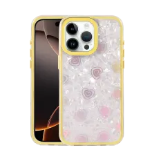 Apple iPhone 14 Pro Max Lumi Desenli Kapak - Sarı