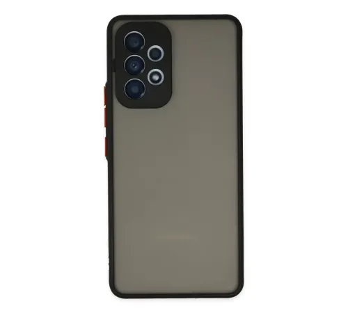 Samsung Galaxy A73 5G Kılıf Montreal Silikon Kapak - Siyah