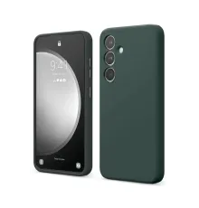 Samsung Galaxy S24 FE Kılıf First Silikon - Koyu Yeşil