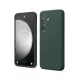 Samsung Galaxy S24 FE Kılıf First Silikon - Koyu Yeşil