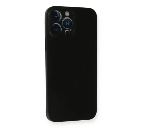 Apple iPhone 14 Pro Kılıf PP Ultra İnce Kapak - Siyah