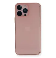 Apple iPhone 14 Pro Kılıf PP Ultra İnce Kapak - Pembe