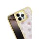 Apple iPhone 15 Pro Lumi Desenli Kapak - Sarı