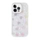 Apple iPhone 15 Pro Max Lumi Desenli Kapak - Beyaz
