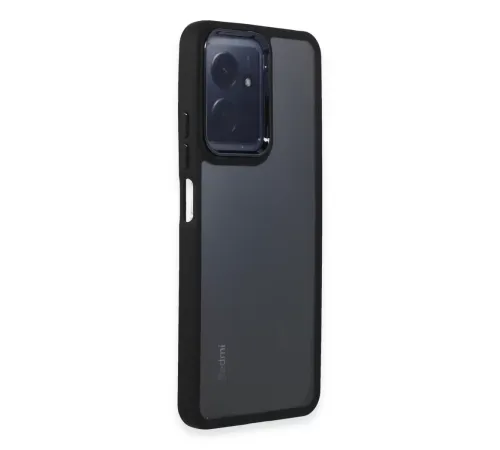 Xiaomi Redmi Note 12 4G Kılıf Dora Kapak - Siyah