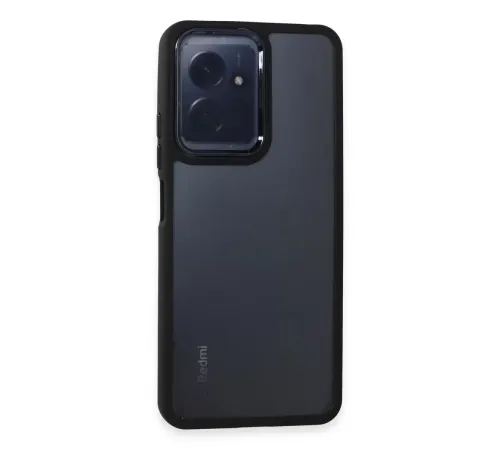 Xiaomi Redmi Note 12 4G Kılıf Dora Kapak - Siyah