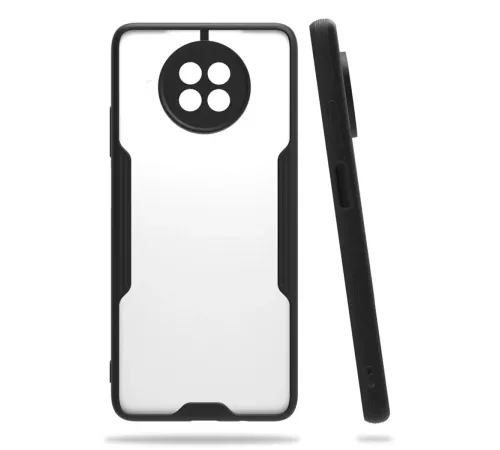 Xiaomi Mi 10T Lite Kılıf Platin Silikon - Siyah