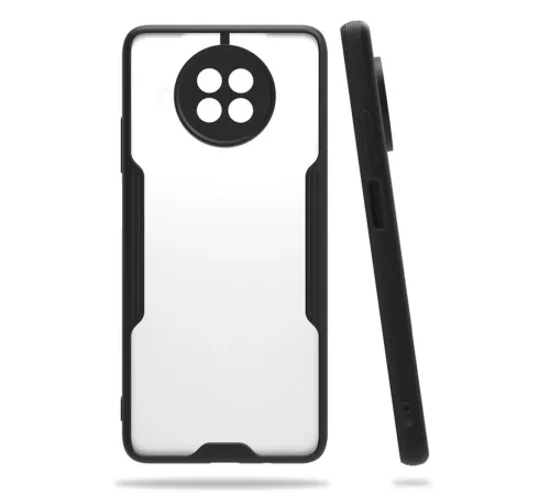 Xiaomi Mi 10T Lite Kılıf Platin Silikon - Siyah