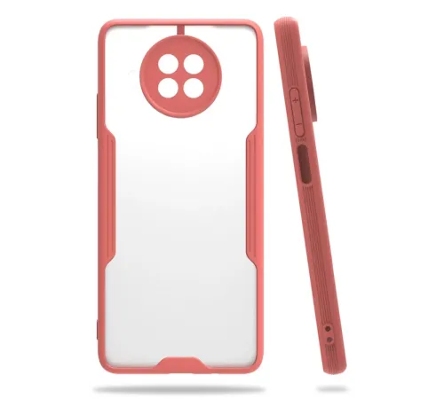 Xiaomi Mi 10T Lite Kılıf Platin Silikon - Pembe