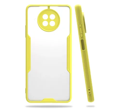 Xiaomi Mi 10T Lite Kılıf Platin Silikon - Sarı