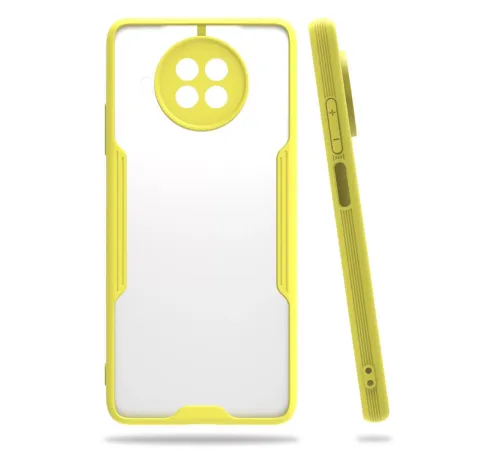 Xiaomi Mi 10T Lite Kılıf Platin Silikon - Sarı