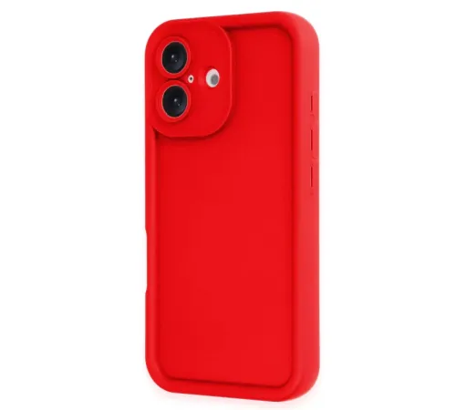 Apple iPhone 16 Kılıf Viera Silikon - Kırmızı