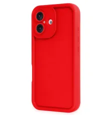 Apple iPhone 16 Kılıf Viera Silikon - Kırmızı