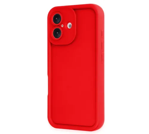 Apple iPhone 16 Kılıf Viera Silikon - Kırmızı
