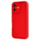Apple iPhone 16 Kılıf Viera Silikon - Kırmızı