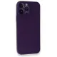 Apple iPhone 14 Pro Kılıf PP Ultra İnce Kapak - Mor