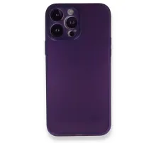 Apple iPhone 14 Pro Kılıf PP Ultra İnce Kapak - Mor