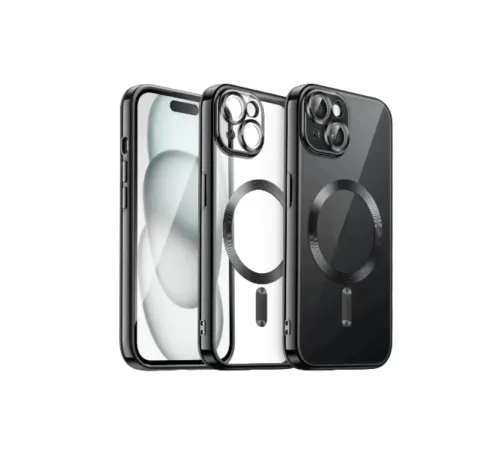 Apple iPhone 15 Kılıf Kross Magneticsafe Kapak - Siyah