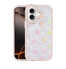 Apple iPhone 16 Lumi Desenli Kapak - Pembe