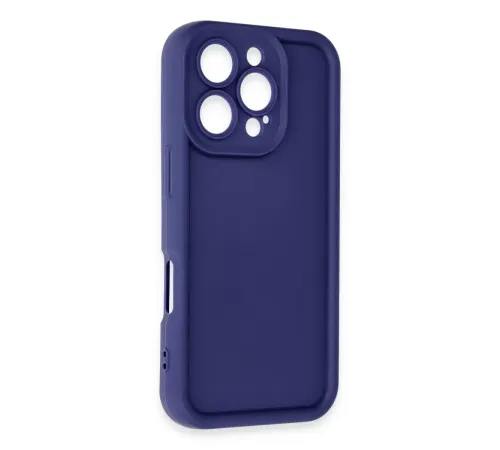 Apple iPhone 16 Pro Kılıf Viera Silikon - Lacivert