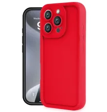 Apple iPhone 16 Pro Kılıf Viera Silikon - Kırmızı