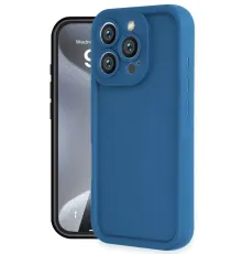 Apple iPhone 16 Pro Kılıf Viera Silikon - Mavi