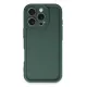 Apple iPhone 16 Pro Kılıf Viera Silikon - Koyu Yeşil